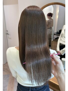 アンド ラ ブランシュ(&.La Blanche) オリーブグレー/黒髪カタログ/ココアベージュ/髪質改善