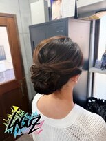 ラグズ 茅ヶ崎(LAGUZ)&nbsp;【ヘアセット】きちんと見えシニヨンアレンジ