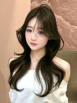 ロンドガーネット 池袋(Lond garnet) 暗めカラー/韓国風巻き/レイヤーカット/髪質改善/縮毛矯正/池袋