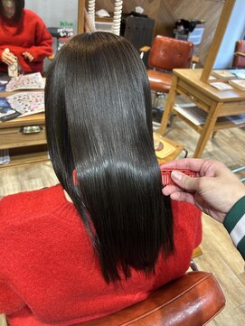 水素×髪質改善