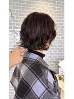 カシェ マエノヘタ(Cashe'e MAENOHETA)&nbsp;ボブパーマとラベンダーブラウン