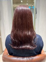 ビスイル 秋葉原店(Vis ill) 大人可愛いブリーチカラーレッド