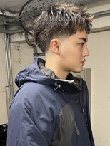 ノラ シブヤ(NORA)&nbsp;スパイキーショートテーパーフェード短髪フェード海外風