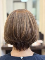 レーブ バイ ファースト 岩切店(reve by first)&nbsp;白髪ぼかしハイライト×ボブ