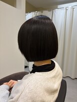 グラム 呉羽店(gram)&nbsp;艶暗髪×コンパクトミニボブ