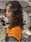 bibito ロングネオソバージュ　くるくるパーマ