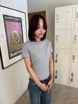 リビング 津田沼(LIVING) 黒髪/オリーブグレー/小顔/ココアベージュ/津田沼駅