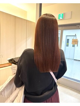 ヘアーポケット リタ(HAIR POCKET ritta) ピンクブラウン×酸性ストレート2/27大人ガーリー