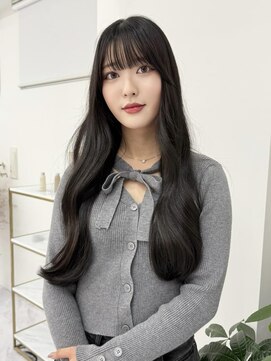 エレリー 名駅(EleRe) 《EleRe》美髪黒髪ゆる巻きロング