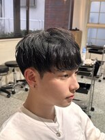 ニコ 四街道(nico)&nbsp;MEN'S/刈り上げマッシュ/ナチュラルパーマ/四街道/本宮蓮