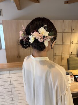 ヘアーブランド ジン フィール(HAIR BRAND Jin feel) 卒業式hair