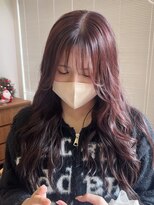 ヘアーアイスカルテット(HAIR ICI QUARTET)&nbsp;春カラー◎ブリーチ無し暖色ピンクラベンダー