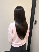 エイム ヘア リンク 長津田店(eim hair rink) 透明感カラー/アッシュグレージュ/ベージュ/ロングヘア/長津田駅