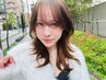 前髪カット、前髪縮毛、プロケアトリートメント付き