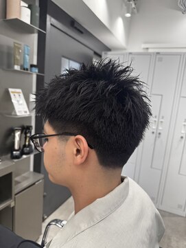 グルーマーズトウキョウ(GROOMER/S TOKYO) men's/メンズ/スパイキーショート/フェード/ニュアンスパーマ