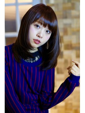 ペスカ 清田店(pesca) 大人気☆うるツヤストレート☆内巻きロブ★×PESCA