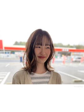 ヘアーアスクアドア(hair ask Adore) 束感たっぷり前髪