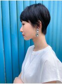 【yuka】黒髪おしゃれショート20代30代40代