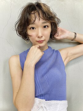 スティードトーキョー(Steed Tokyo) short bob × rough wave【Steed/立川】