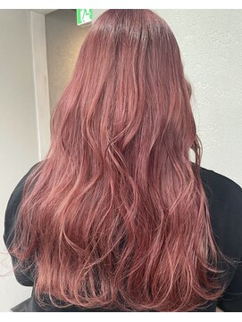 アジールヘア 所沢プロペ通り店(agir hair) レッドピンク