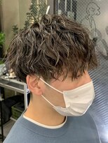 メンズヘアトーキョー 原宿(MEN'S HAIR TOKYO) スパイラルパーマ/ハイライト/ツーブロック