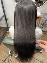 クオーレ(CUORE) ドライヤーで乾かしたら簡単におさまる縮毛矯正