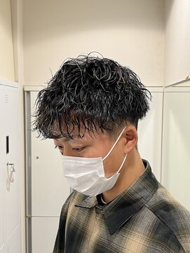 スタイル 茅ケ崎(STYLE) 【平山 明樹】メンズ似合わせカット+波巻きスパイラルパーマ