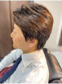 大人カッコいい30代40代50代以上リバースショートレイヤー