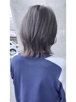 アイル(I'll) [Hair Make I`ll 奈良]ブリーチなしリモーブグレー1