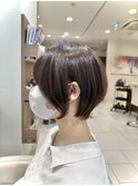 横顔美人ショートボブ【Ash大泉学園 横山】