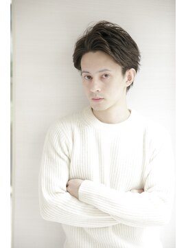 ルルディ バイ アフロディーテ銀座(luludi by APHRODITE) ハイライト/マッシュパーマ/ウルフ/アッシュブラック/銀座