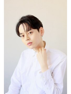 ソイクフ 四条大宮店(SOY-KUFU) アッシュブラックマッシュパーマカルマパーマ