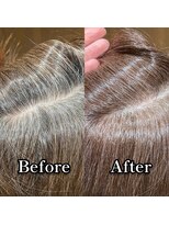 キコーヘア(kiko hair)&nbsp;【白髪染めを使わない白髪染め/白髪ぼかし】吹田/岸辺/千里丘