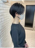 絶壁解消/ひし形/くびれ/大人ショートボブ/60代50代40代