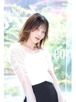 アエレ(Aere)&nbsp;【Aere池袋】外ハネ×ウルフスタイル×ベージュ☆小林正重