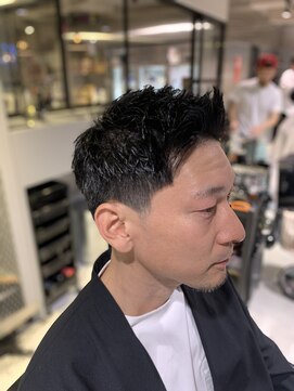 フランクスバーバーリザーブ 人形町店(FRANK’S BARBER RESERVE) ナチュラルメンズショートh