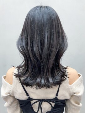 アイティーバイアルバム 藤沢店(IT by ALBUM) くびレイヤーブルーシルバーブルーグレージュ_ba490061