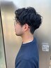 メンズヘアセット　￥2500－　【※カットはついておりません】