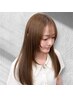 メンテナンスカット＋【前髪～部分】髪質改善ストレート