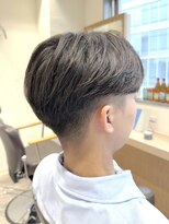 ハレ ヘアサロン(Hale hair salon)&nbsp;【Hale】ダークアッシュ/ニュアンスパーマNo724韓国マッシュ