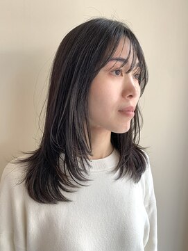 デイリリーバイアメリア 川西店(daylily by Ameria) 20代30代40代こなれミディアム小顔似合わせレイヤー