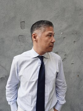 メンズグルーミングナンバーナイン(MEN'S GROOMING NUMBER NINE) イケオジカット/メンズスタイル/@n9_shunya