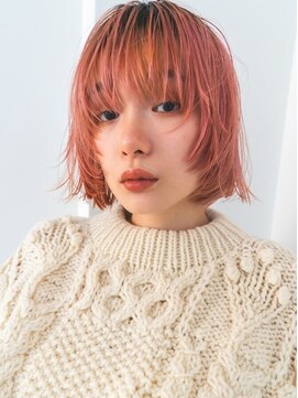 グリーン 登戸(green) 【green登戸】ブリーチカラー/ピンク