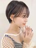 カット+白髪ぼかしハイライトカラー ￥20300[自由が丘駅]