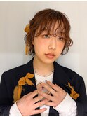 ボブパーマ/パーマアレンジ/お呼ばれヘアセット