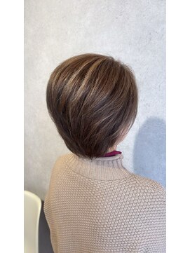 デューク(du c) 【白髪ぼかし】×【ハイライト】