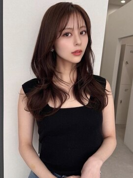 ソヨン 栄2号店(SOYON) 《大人かわいい》レイヤーカット/おくれ毛/面長