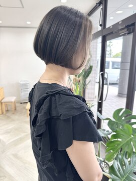 ラフ(laugh) 白髪ぼかしデザインカラー / フェイスフレーミング