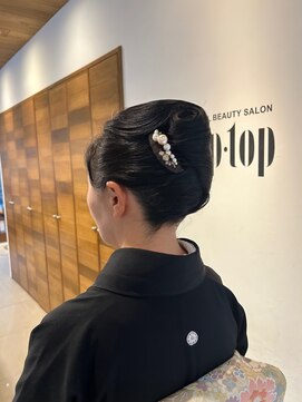 チップタップ 保谷店(tip top) 夜会巻き