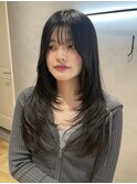 韓国風レイヤー/シャギーレイヤー/樋口美咲